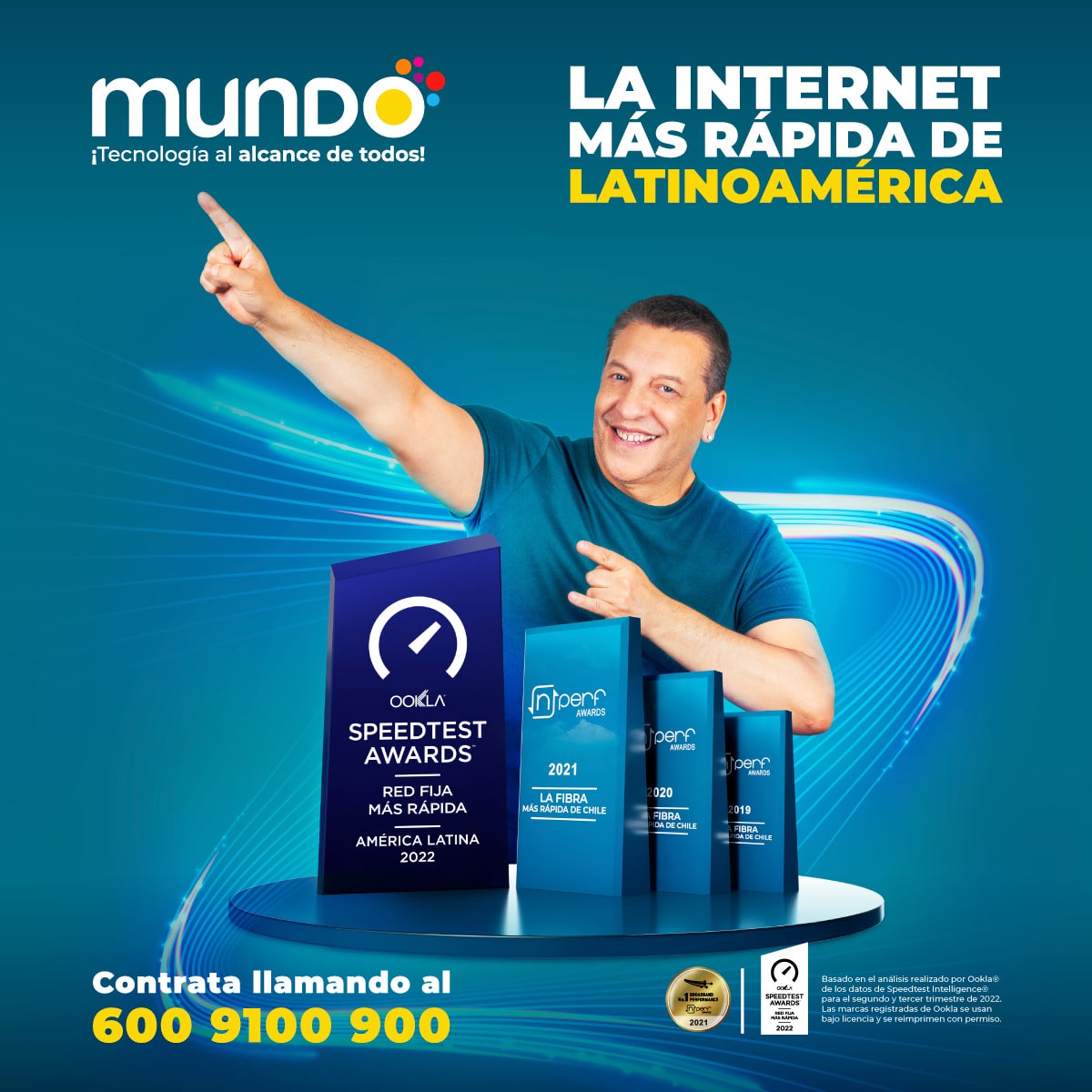 banner Mundo Telecomunicaciones tiene la Internet fija más rápida de Latinoamérica