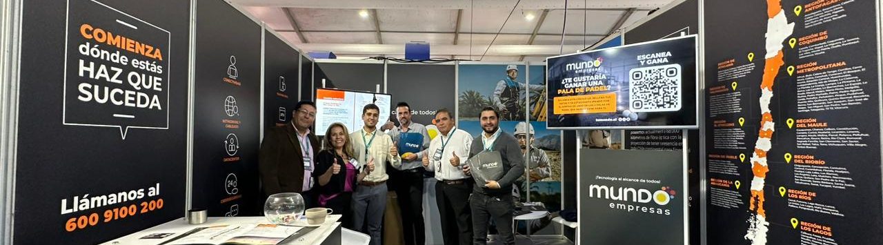 banner MUNDO presente en EXPOMIN 2023: La feria Latinoamericana más importante de la minería