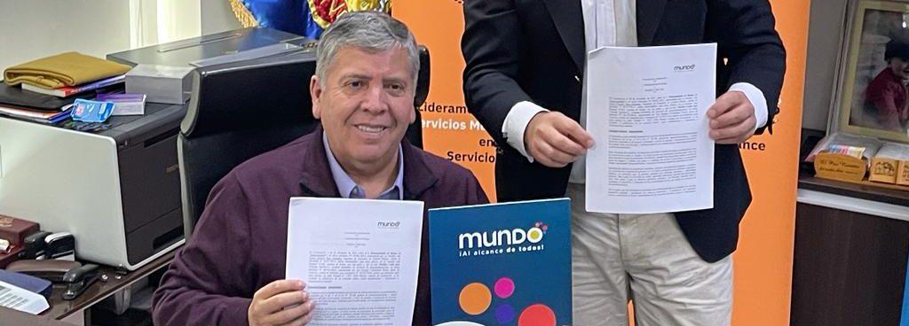 banner Municipalidad de Rengo y MUNDO Telecomunicaciones unidos por convenio de colaboración