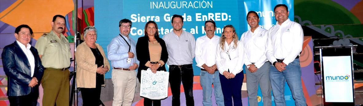 banner MUNDO Telecomunicaciones conectó Sierra Gorda con la internet más rápida de Latinoamérica