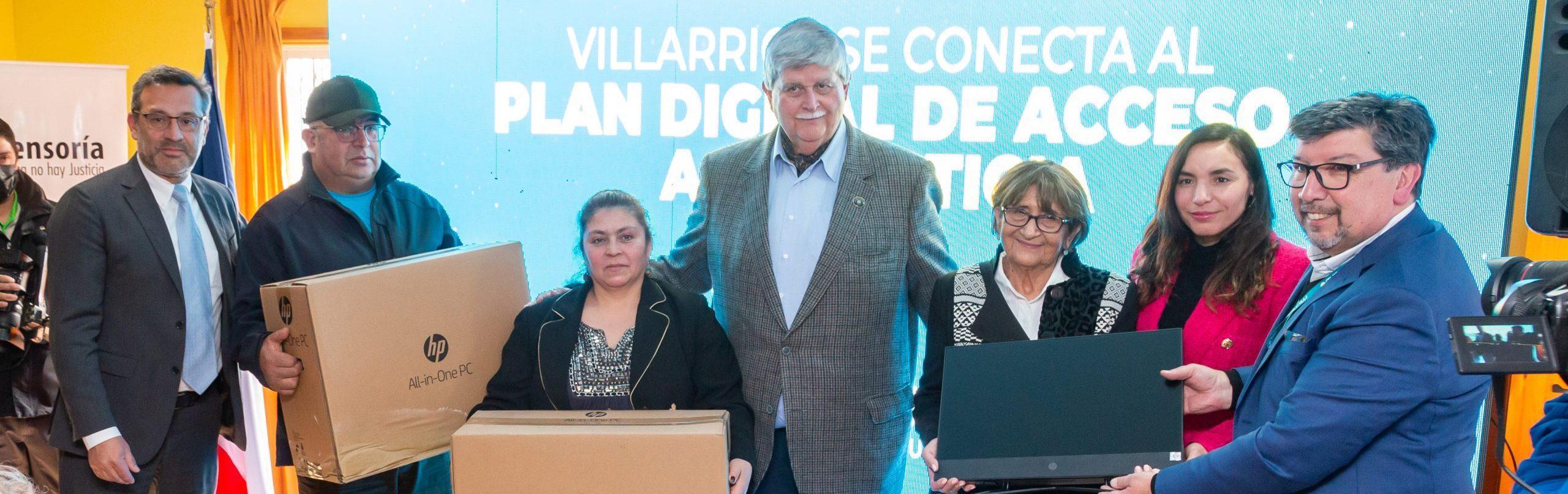 banner MUNDO en alianza con la Defensoría Penal Pública y la Municipalidad de Villarrica entregaron internet por Fibra Óptica a sedes vecinales
