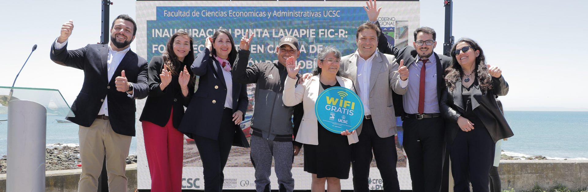 banner MUNDO Telecomunicaciones conectó con la mejor Fibra a caleta Punta Lavapié en Arauco