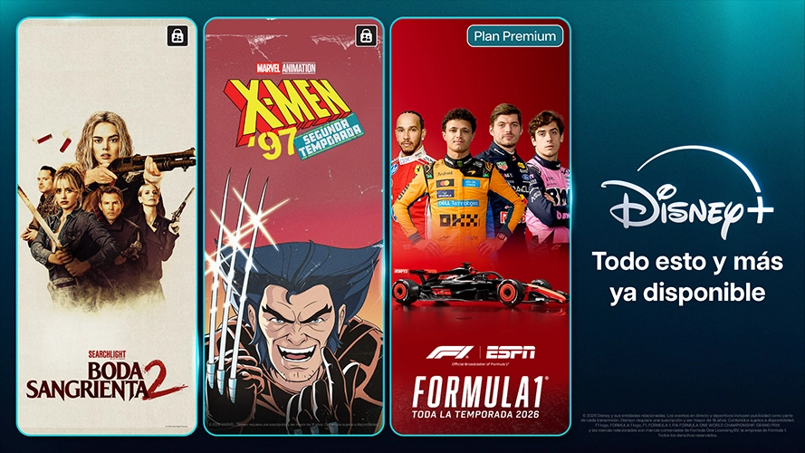 Disfruta del mejor entretenimiento con Disney+ incluido