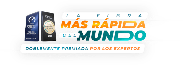 La Fibra más rápida del mundo doblemente premiada