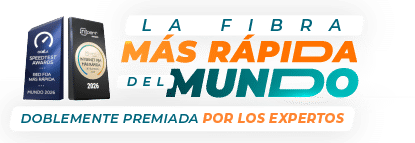 La Fibra más rápida del mundo doblemente premiada